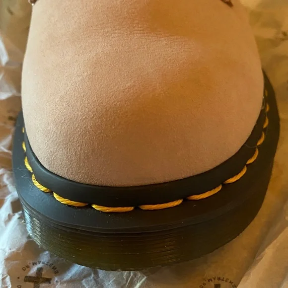 Dr. Martens Powder Pink Combat Boots - Picture 7 of 10